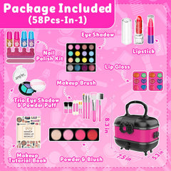 Hollyhi Rose makeup brushes set designed for precise, mess‑free pretend application.