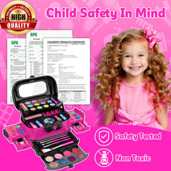 Hollyhi Rose makeup tutorial booklet guiding creative play and skill building.