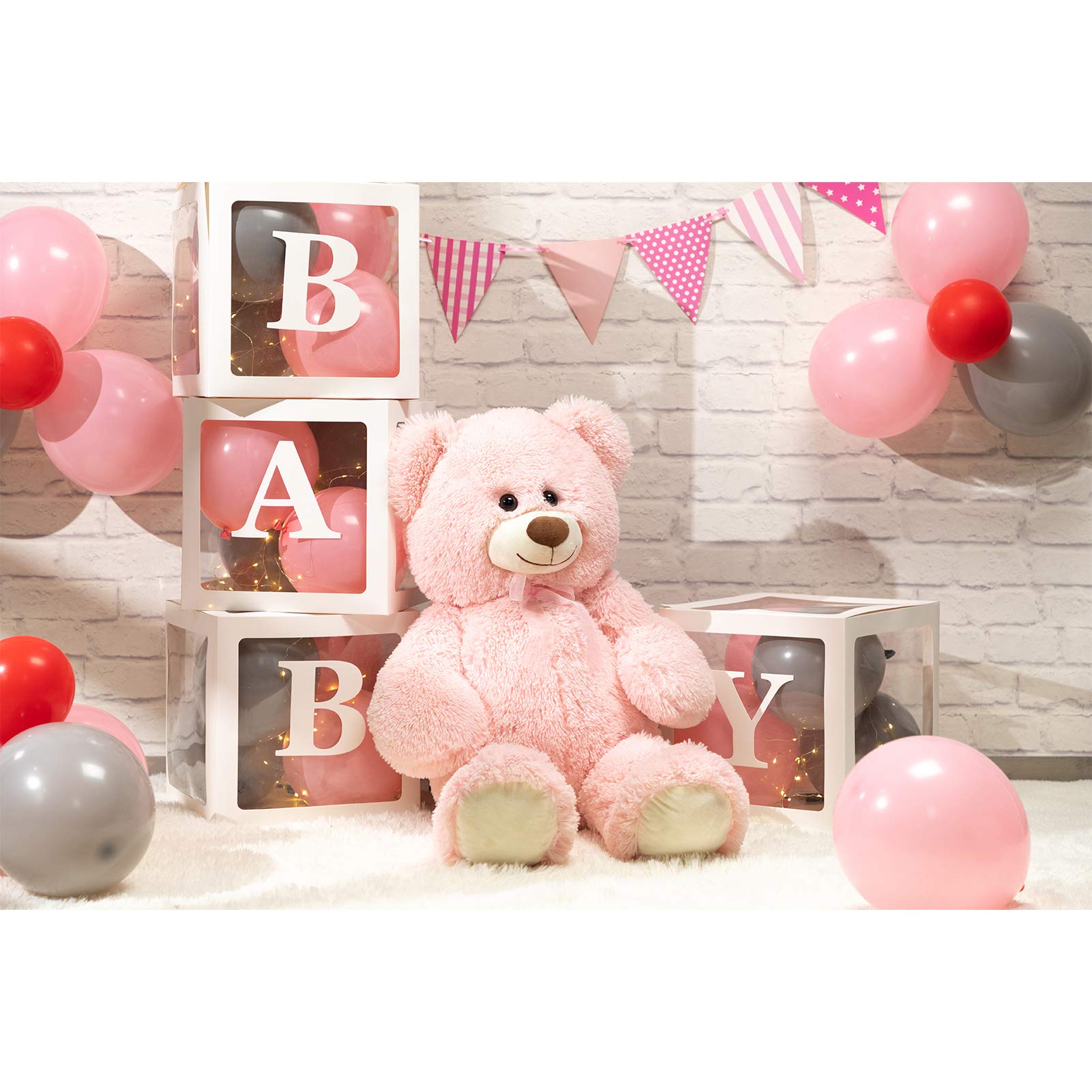 HollyHOME 36-inch teddy in a cozy playroom setup.