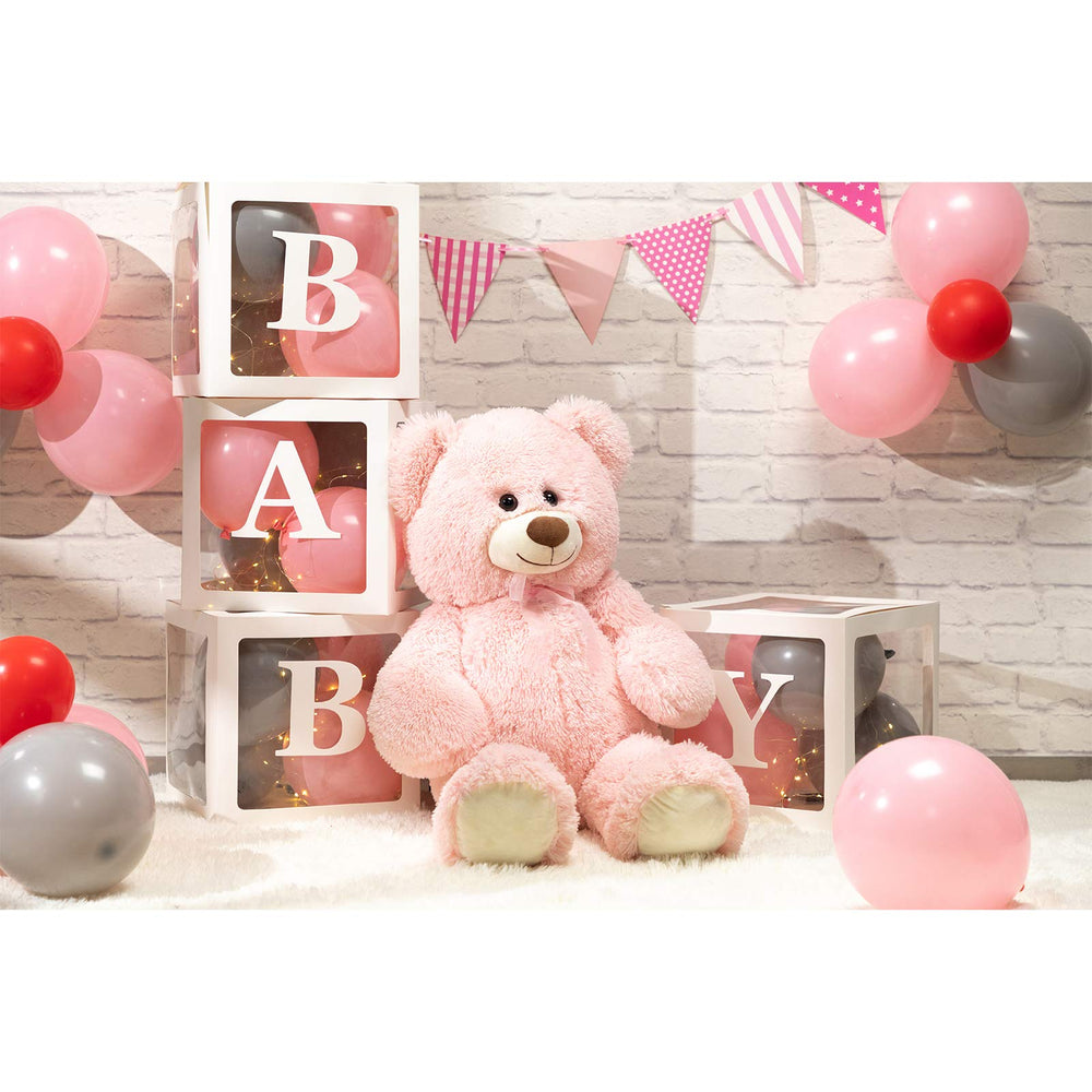 HollyHOME 36-inch teddy in a cozy playroom setup.