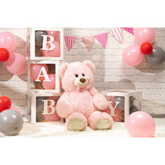 HollyHOME 36-inch teddy in a cozy playroom setup.