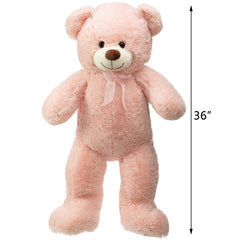 HollyHOME 36-inch teddy in a cozy nursery corner.