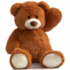 HollyHOME big teddy bear 36-inch brown living room decor for warmth.