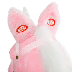 HollyHOME pink plush unicorn design appealing to kids' imagination