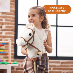 HollyHOME kid playing indoors demonstrates active exercise and imaginative storytelling.