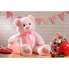 HollyHOME teddy bear nose and heart pads highlight cute details for gifting
