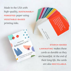 Holstee Reflection Cards portable deck ideal for on-the-go introspection.