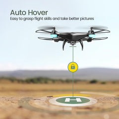 Holy Stone HS110D gesture control photo mode enables hands-free shots for spontaneous frames.
