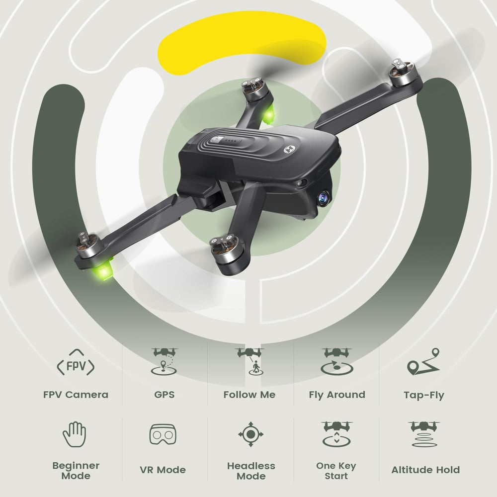 Holy Stone HS175D Follow Me keeps the drone aligned with you during activity