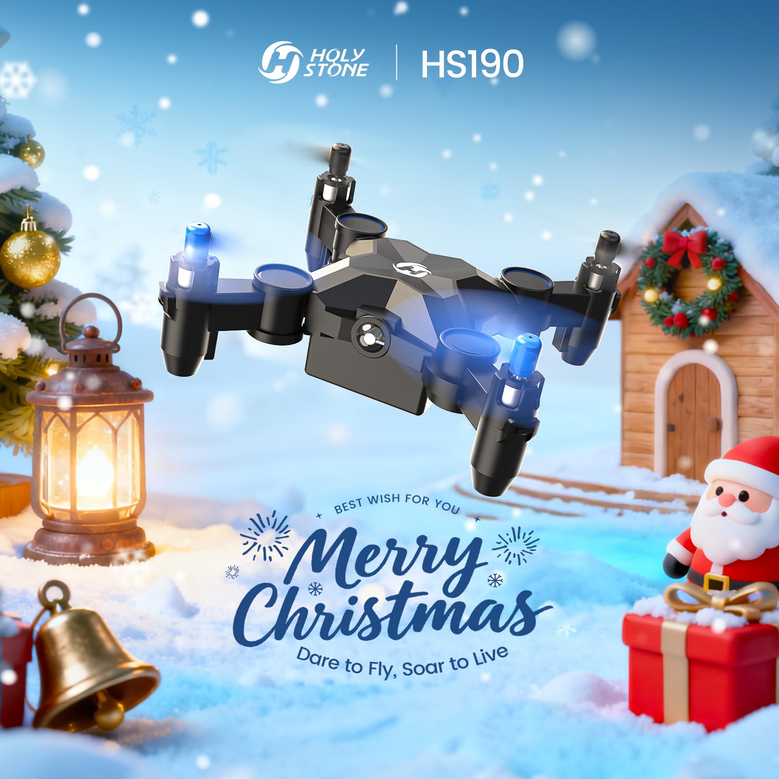 HS190 mini-size design fits pockets for on-the-go fun