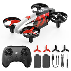 Holy Stone HS210T front view indoor drone for safe, precise indoor flight.