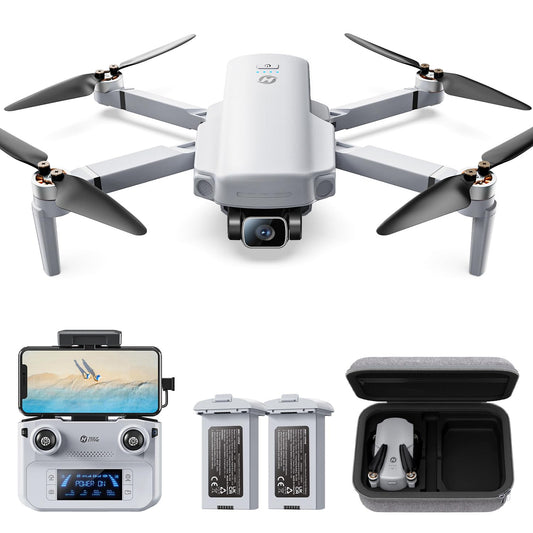 Holy Stone HS360D with 4K camera for crisp aerial footage and details.