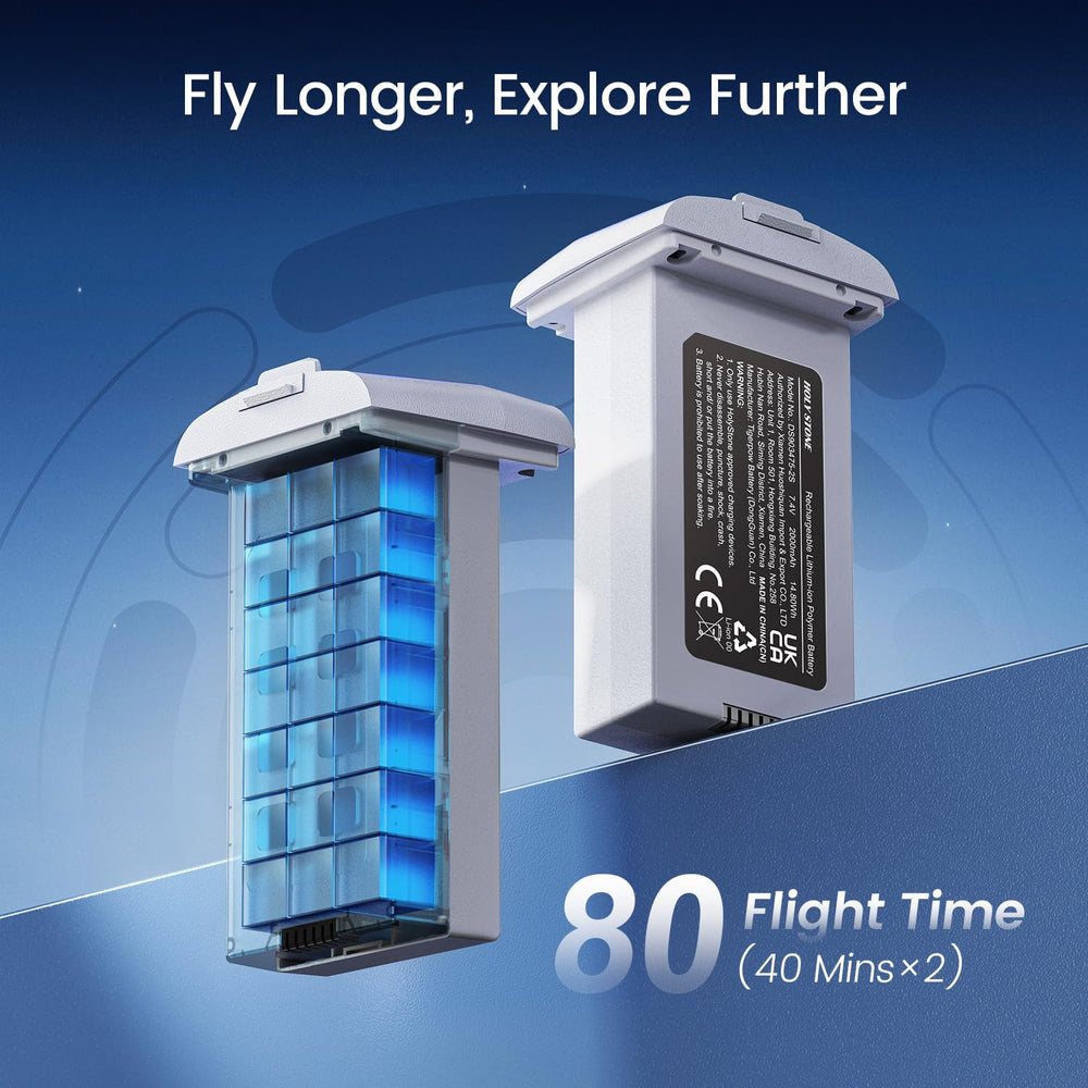 Holy Stone HS360D's lightweight 249g body for easy, travel-friendly flights.