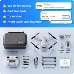 Holy Stone HS360E portable setup for quick flights