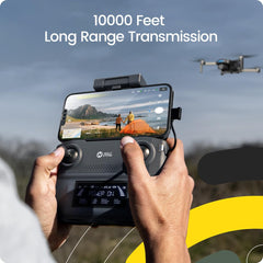 Holy Stone HS360S brushless motors for smooth flight.