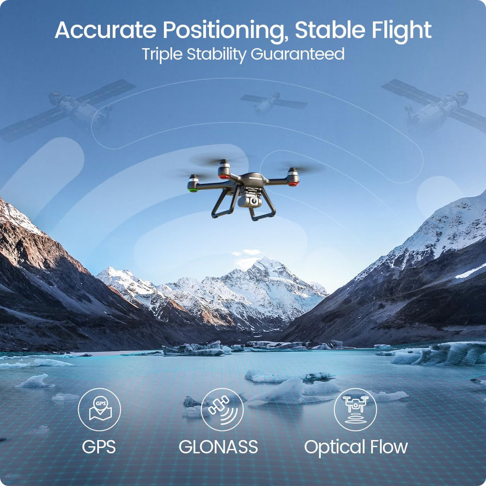 Holy Stone HS700E Return Home feature guiding a safe descent
