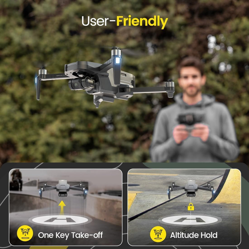 HS720R GPS positioning ensures precise hovering and reliable returns.