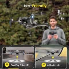 HS720R GPS positioning ensures precise hovering and reliable returns.
