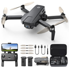 Holy Stone HS720S 4K camera in flight capturing crisp aerial views.