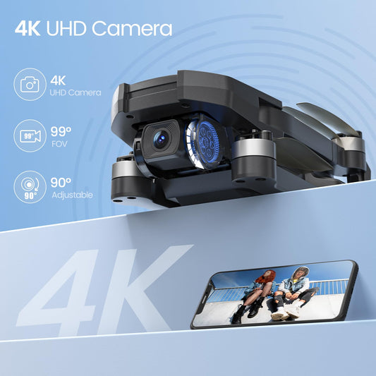 Holy Stone HS720S lightweight design for travel-friendly photography.