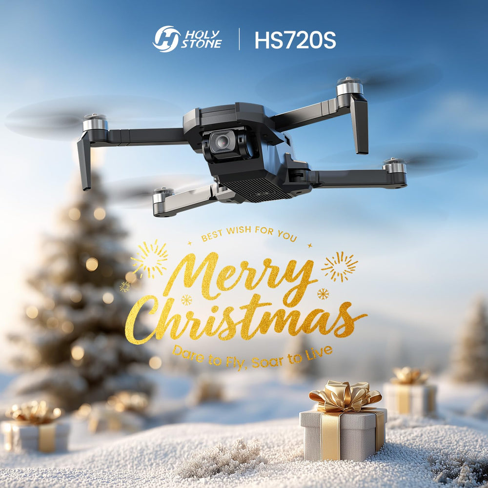 Holy Stone HS720S smart modes enable effortless aerial filming.