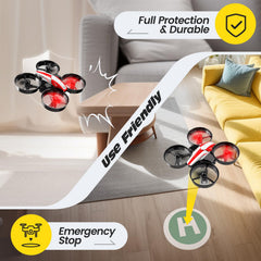 Holy Stone HS210 2.4GHz remote supports reliable multi-drone racing