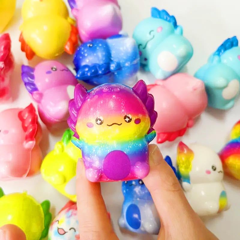 Holydeck axolotl squishy classroom prizes ready for rewards