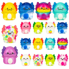 Holydeck soft axolotl squishy showing durable material and shape retention
