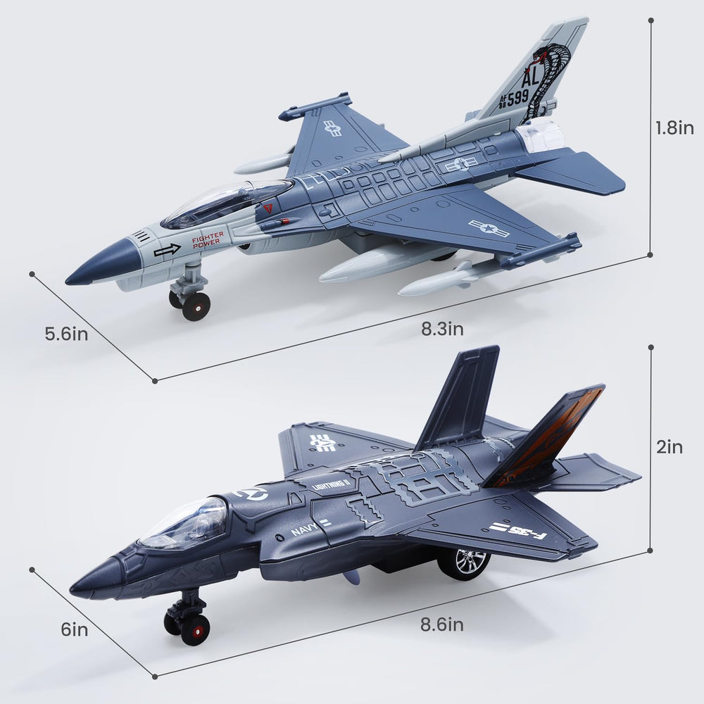 HOLYFUN double-fighter-jet toy sparks imaginative aviation play