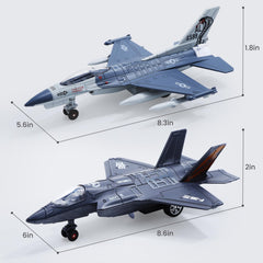 HOLYFUN double-fighter-jet toy sparks imaginative aviation play