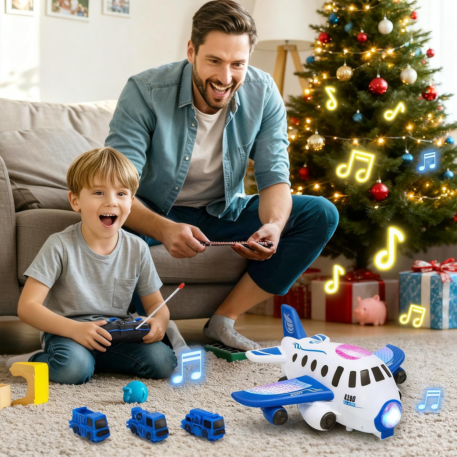 HOLYFUN ejection feature nose cars, adds surprise and extended play opportunities.