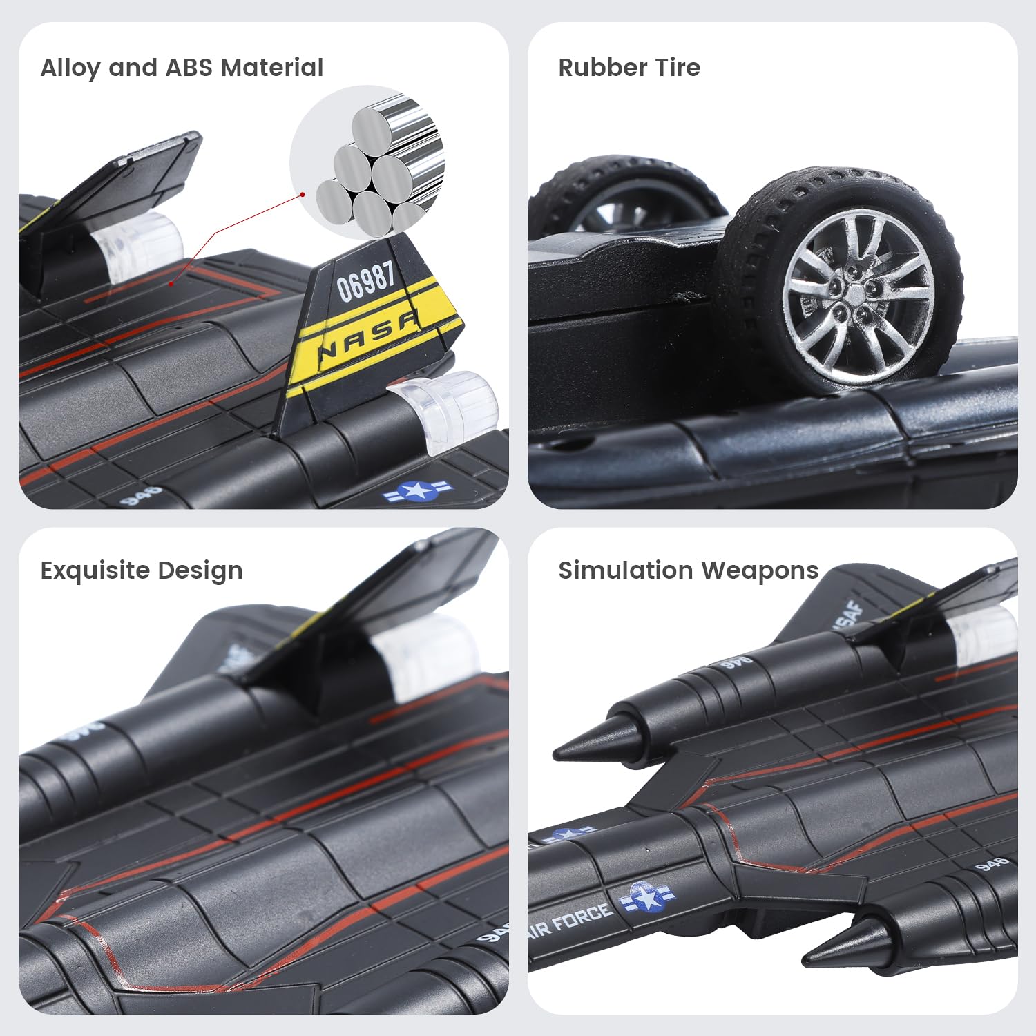 HOLYFUN F-18 SR-71 detailed design sparks curiosity