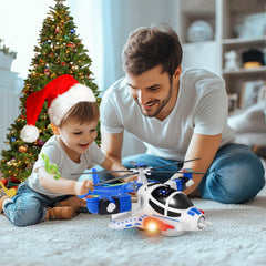 HOLYFUN helicopter obstacle-avoidance sensor helps prevent collisions during indoor use.