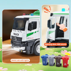 HOLYFUN opening rear door truck enables hands on loading and unloading play