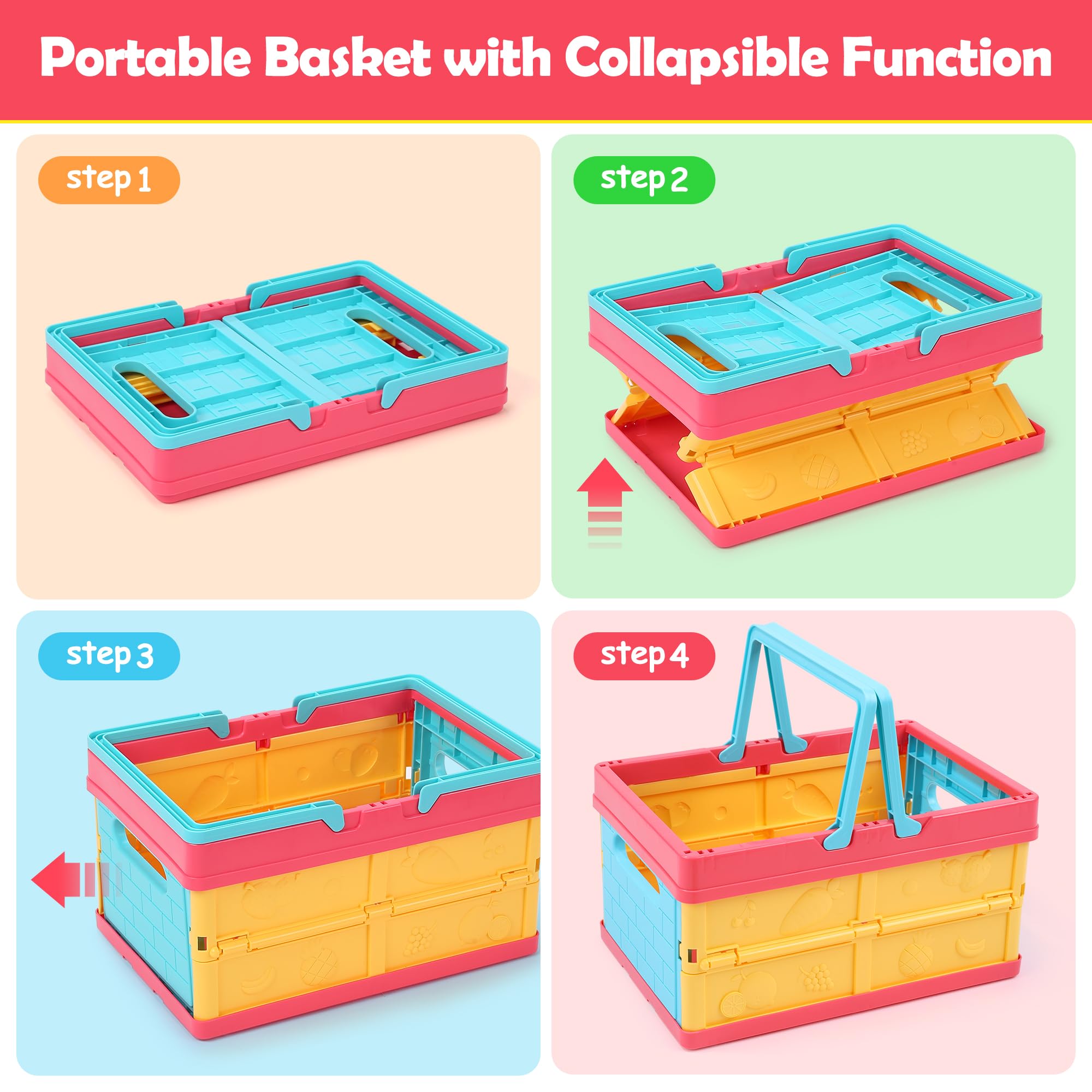 HOLYFUN pretend play kitchen accessories spark imagination.