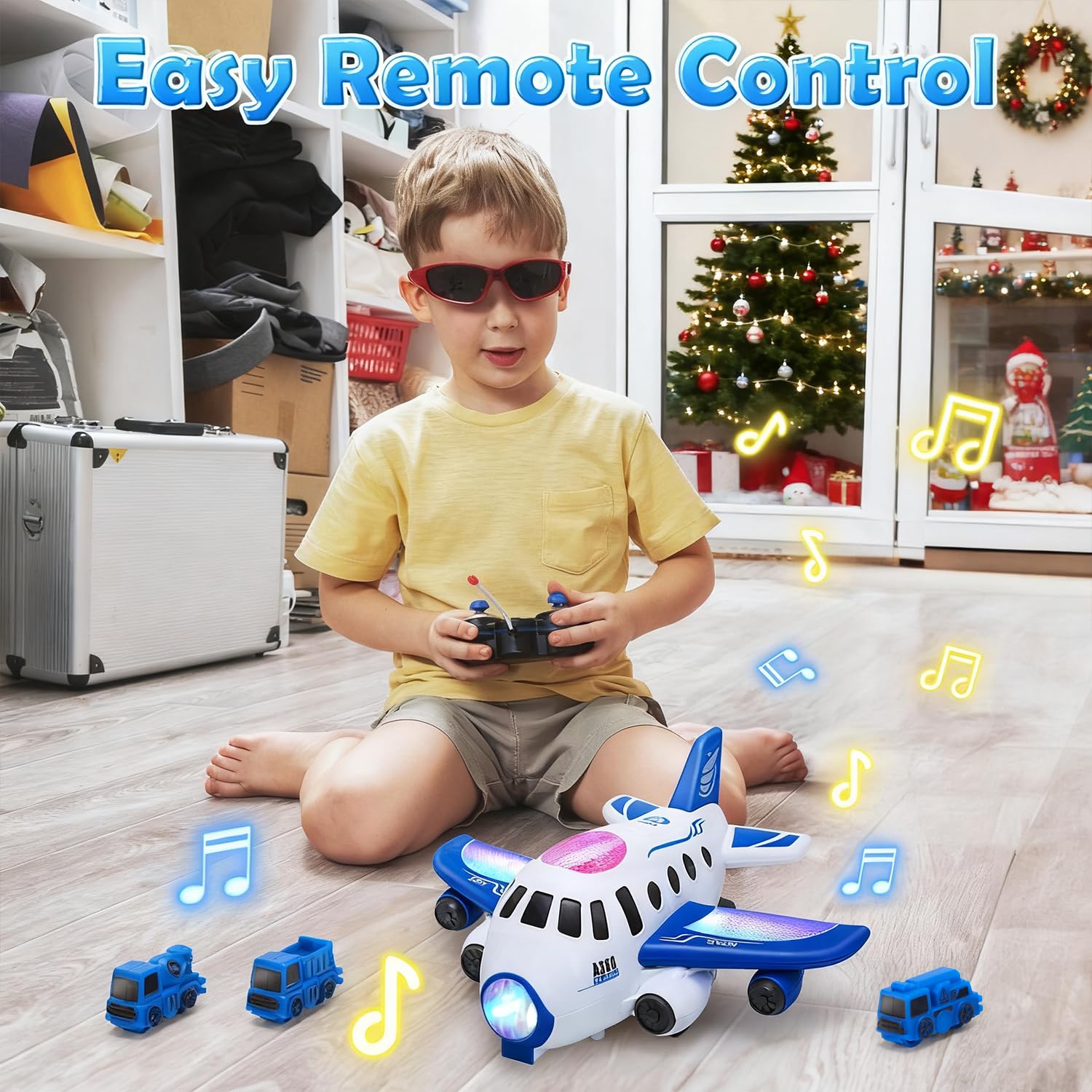 HOLYFUN rechargeable 3.7V lithium battery, longer play sessions between charges.