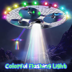 HOLYFUN Foam UFO Drone remote offers 164 ft range.