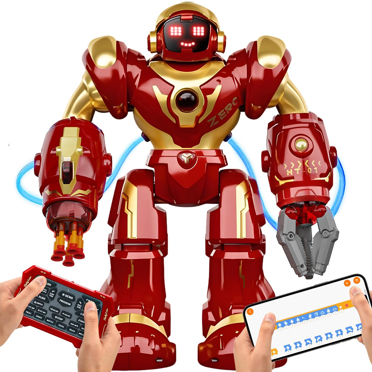 Holyton 5088 robot standing tall for imaginative play and STEM exploration