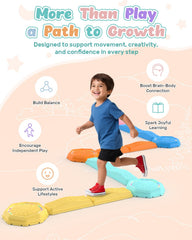 Holyton non-slip bottoms keep indoor or outdoor play safe.