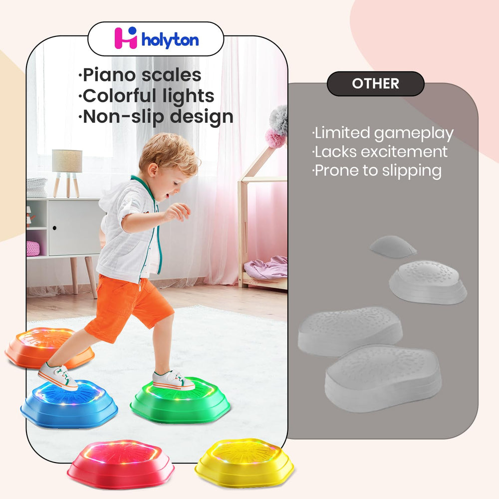 Holyton stepping stones made with safe, non-toxic materials