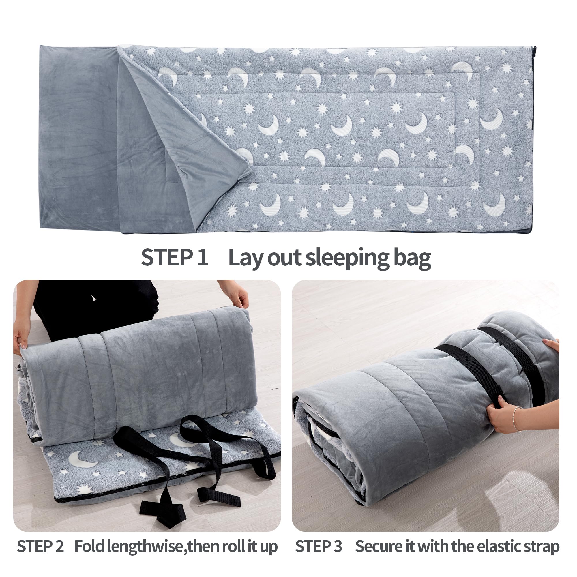 HOMBYS glow-surface shines in low light for bedtime fun.