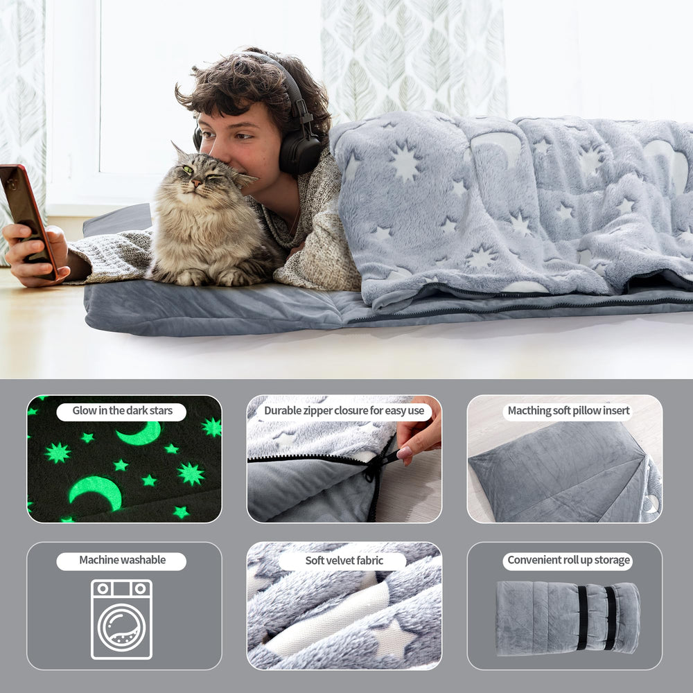 HOMBYS roll-up design with tape and straps for easy carrying.