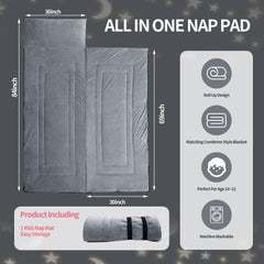 HOMBYS soft-down-alternative fill for plush, warm naps.