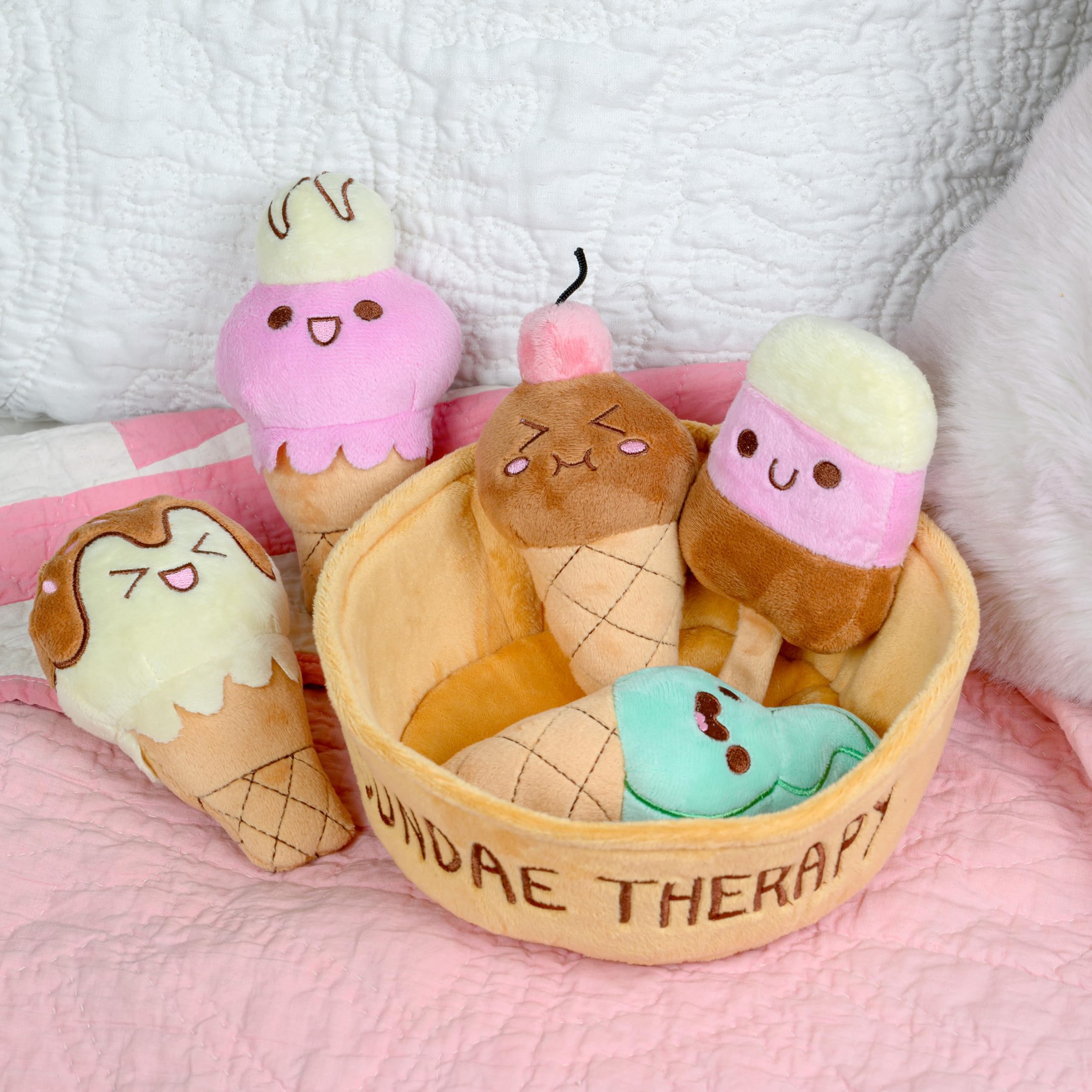 Homelodge mini plush with basket included, ideal for gifting.