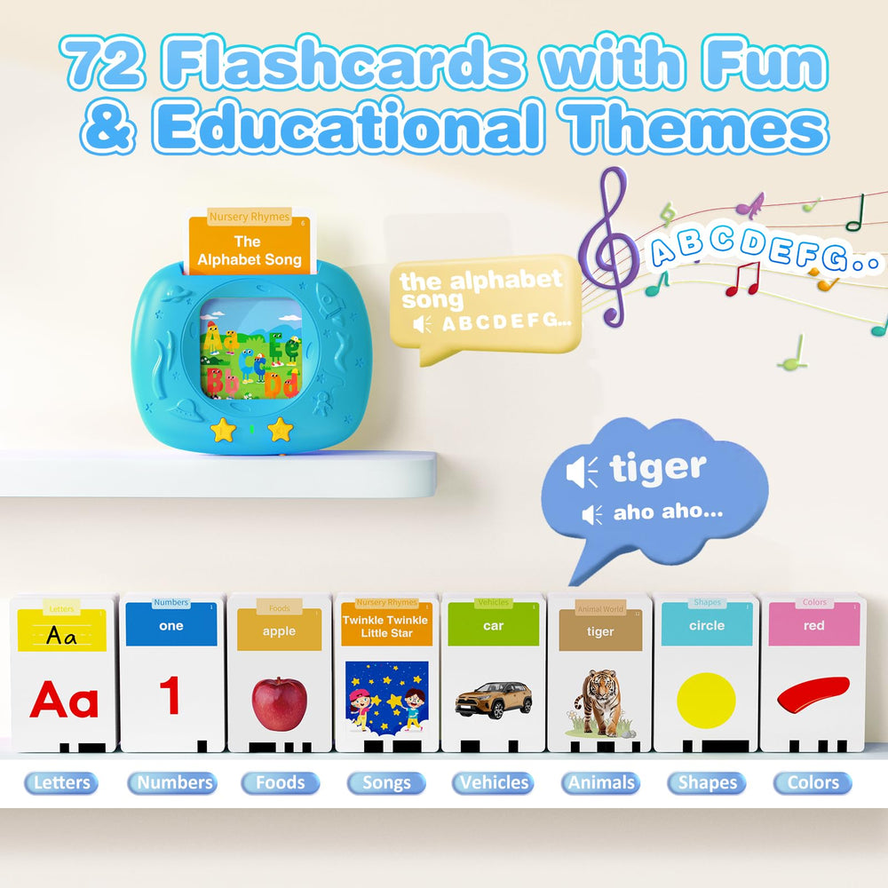 HOMESTEC American Accent cards help children hear and imitate common sight words