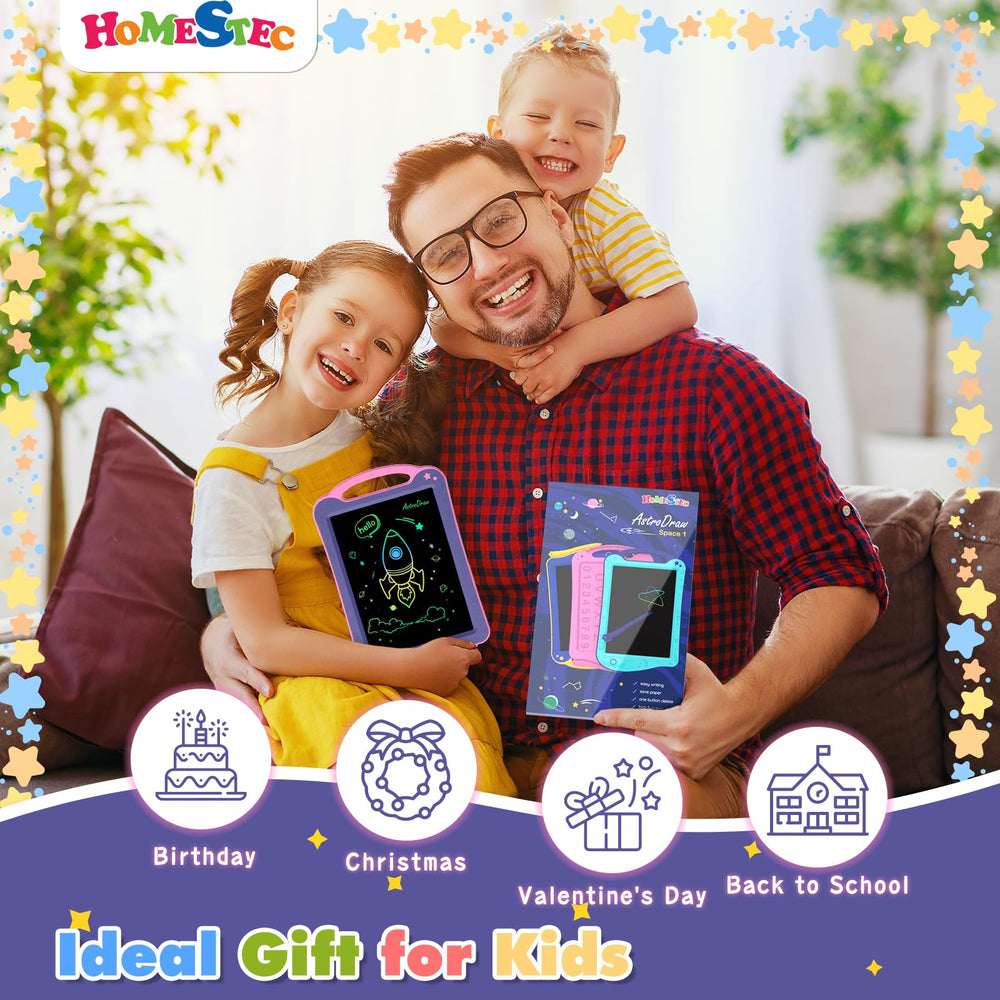 HOMESTEC Astrodraw eye-safe LCD screen protects young eyes