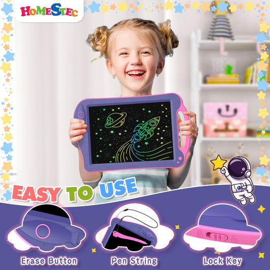 HOMESTEC Astrodraw handheld travel toy with durable design