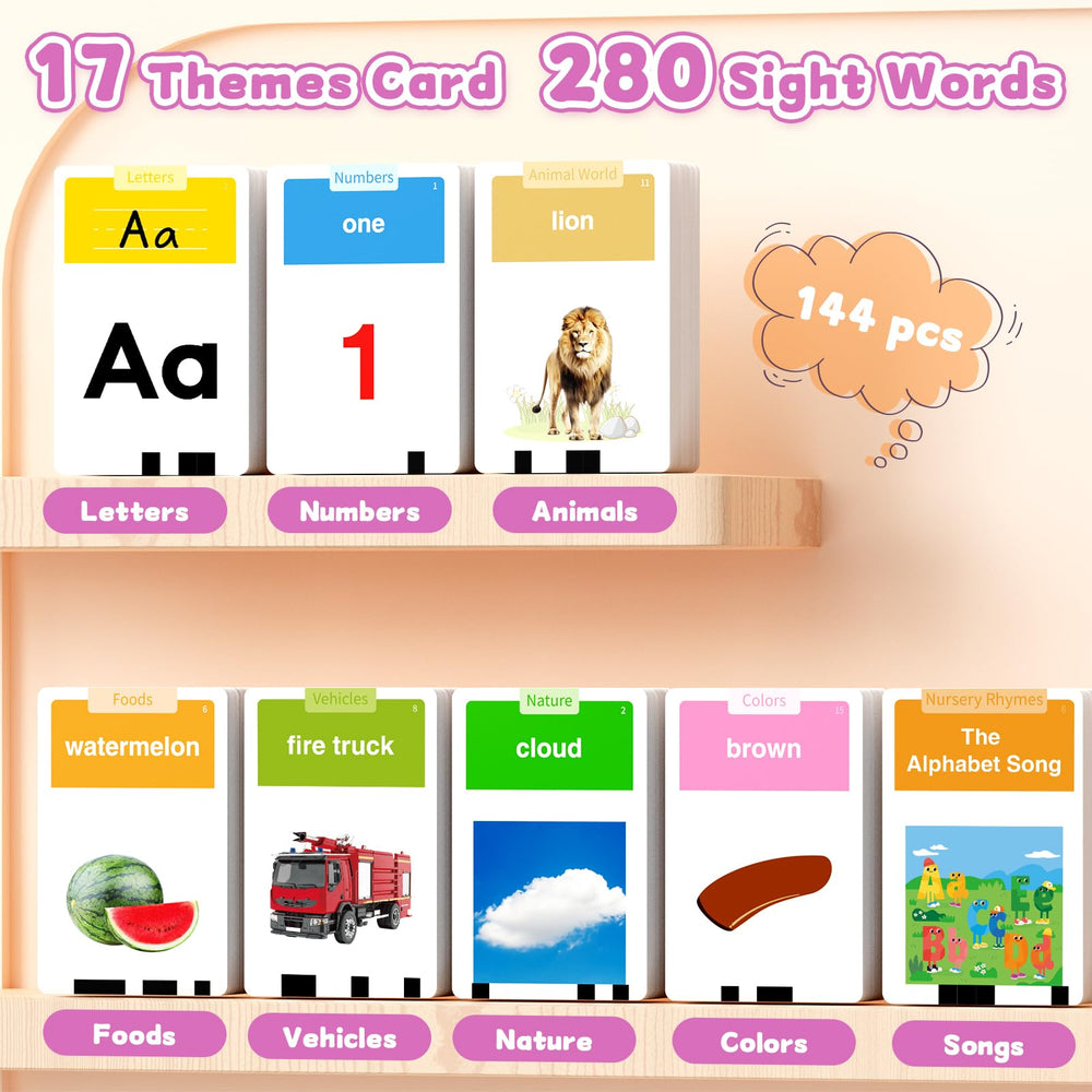Pink edition gift packaging makes this learning set ready for gifting.