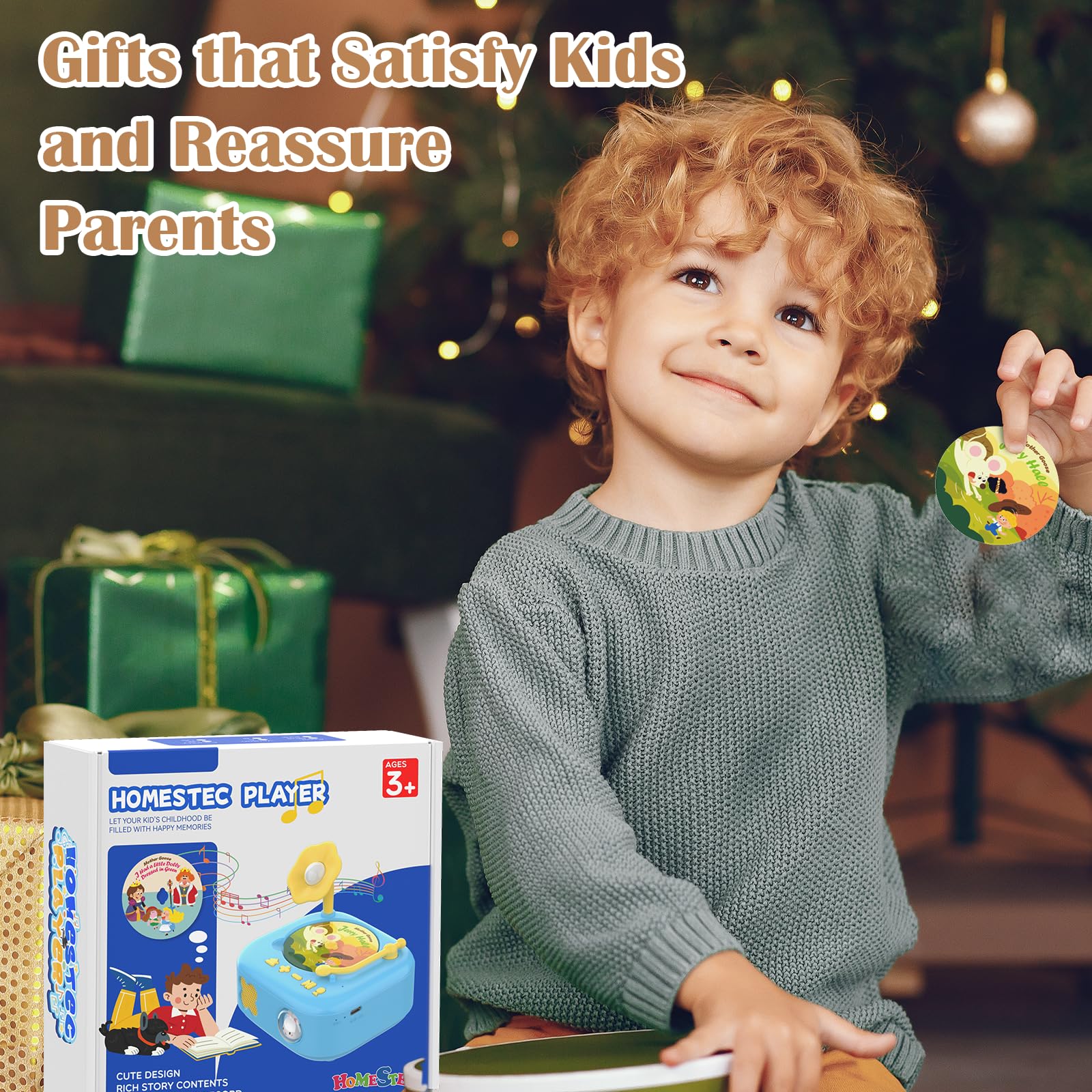 HOMESTEC short 2-minute stories match preschool attention spans.