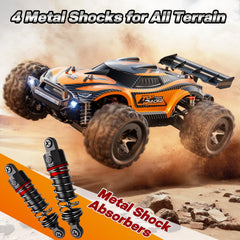 HOMETALL 1:18 RC monster truck battery pack and dual power setup